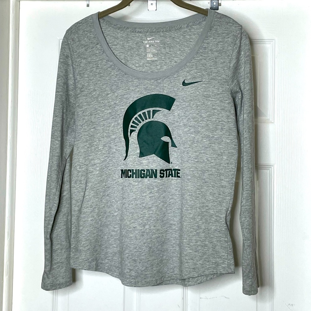 Nike Michigan State Spartans long  sleeve tee